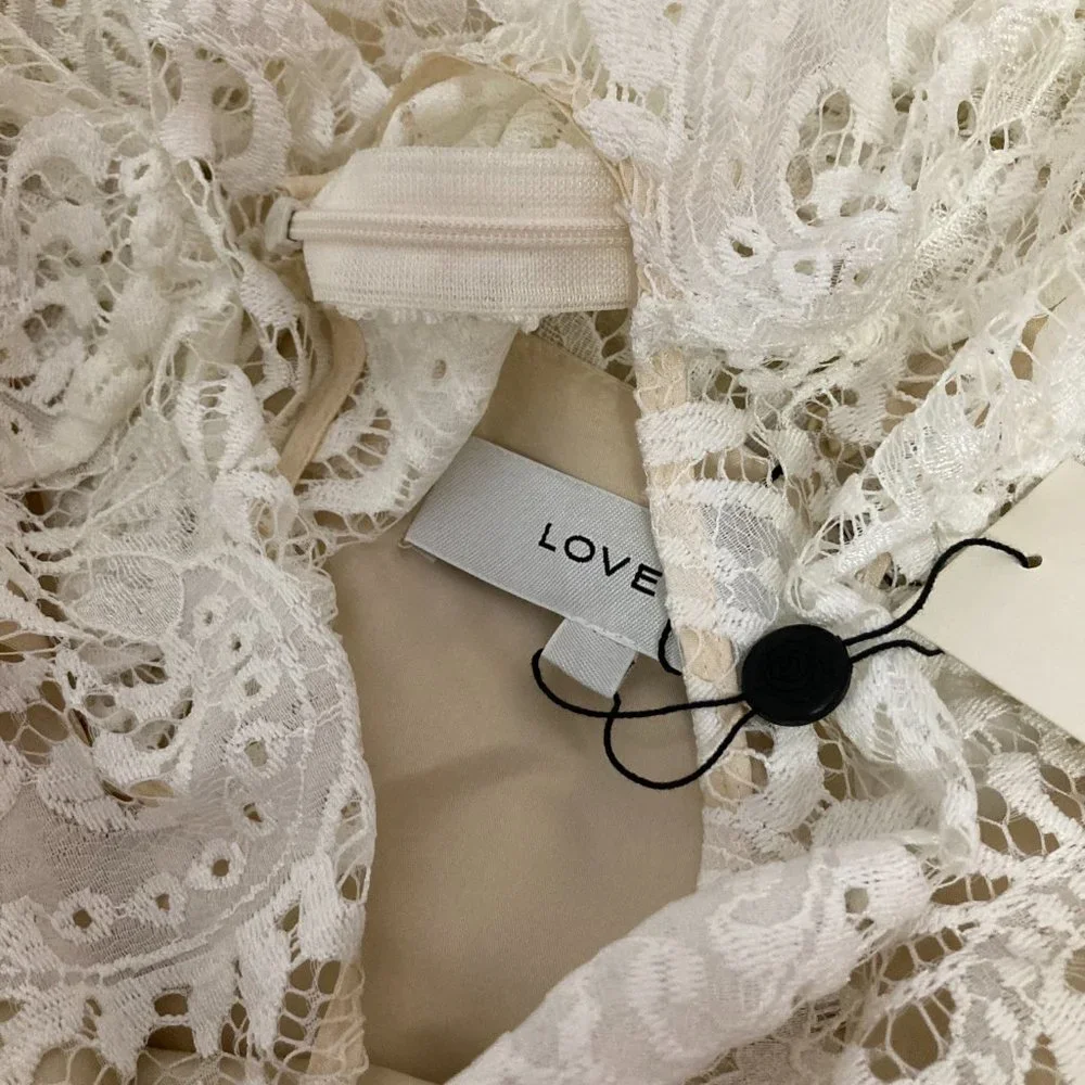 LOVER Mia Asymmetric Nylon-Blend Dress - Picture 9 of 15